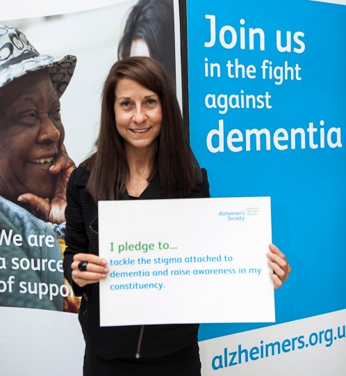 Alzheimer's Society pledge 3 Sep 2013